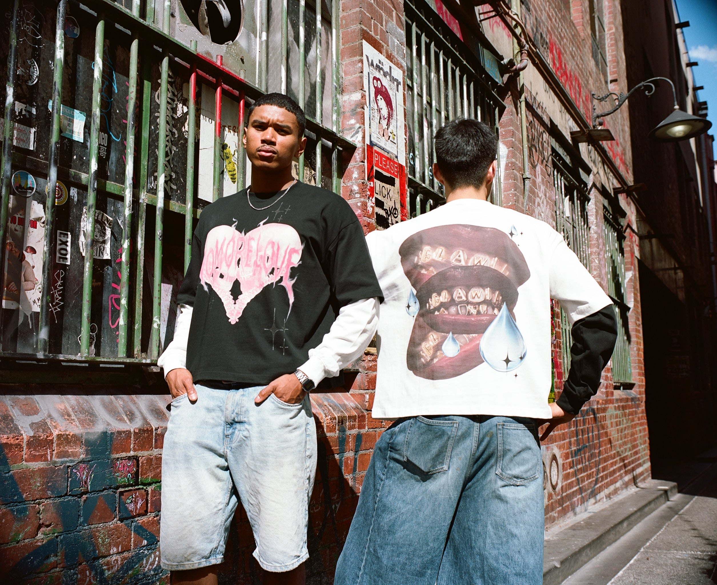 'No more love' Long sleeve T-Shirt